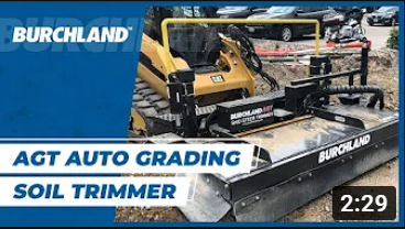 auto grading soil trimmer video