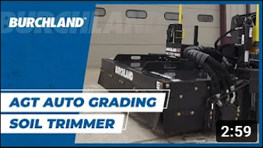 auto grading soil trimmer video