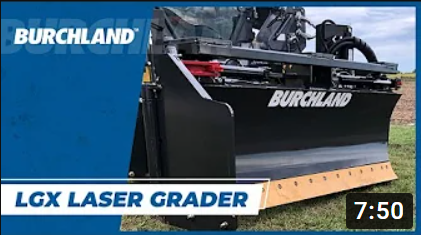 laser grader for skid steers video
