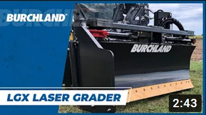 laser grader for skid steers video