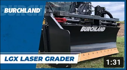laser grader for skid steers video