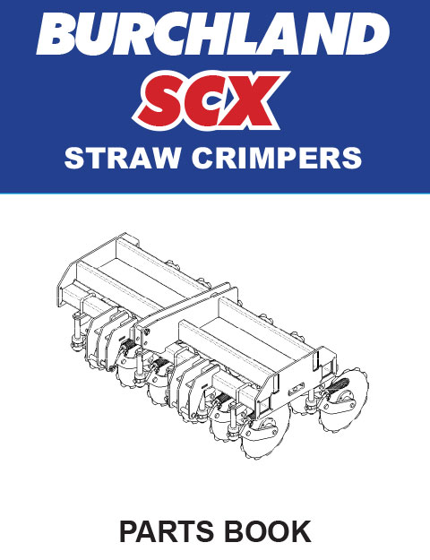 Burchland Straw Crimper Parts Book